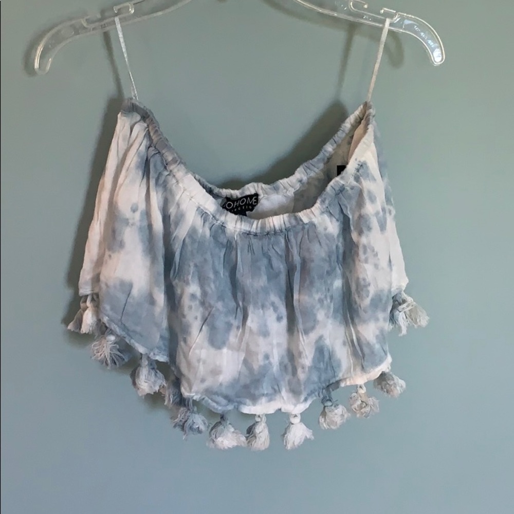 Tie die tube top